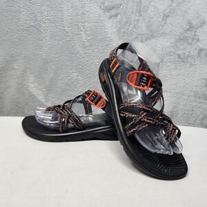 Chaco Sandals Womens Size 10 Adjustable Zvolv X2 Bristle Cherry Black